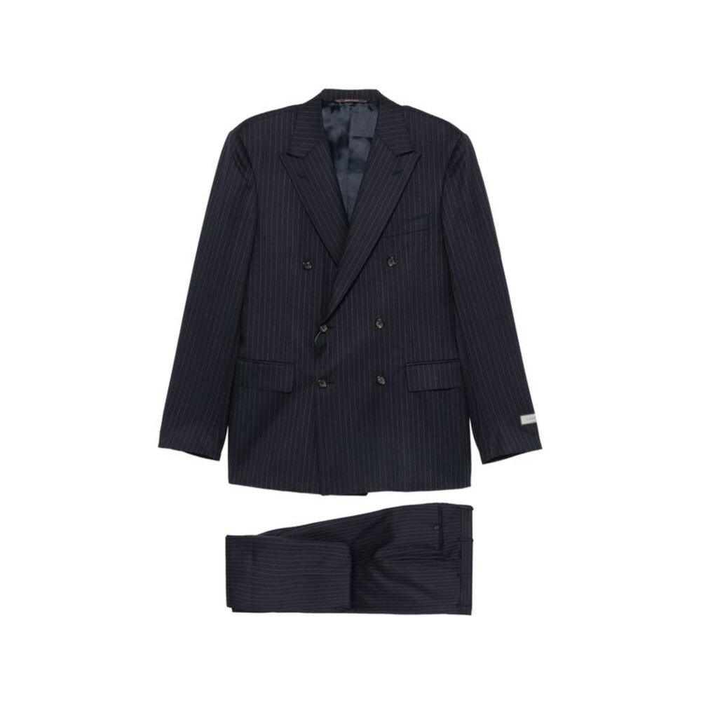Canali Blue Suits - Double  Breasted Suits Men